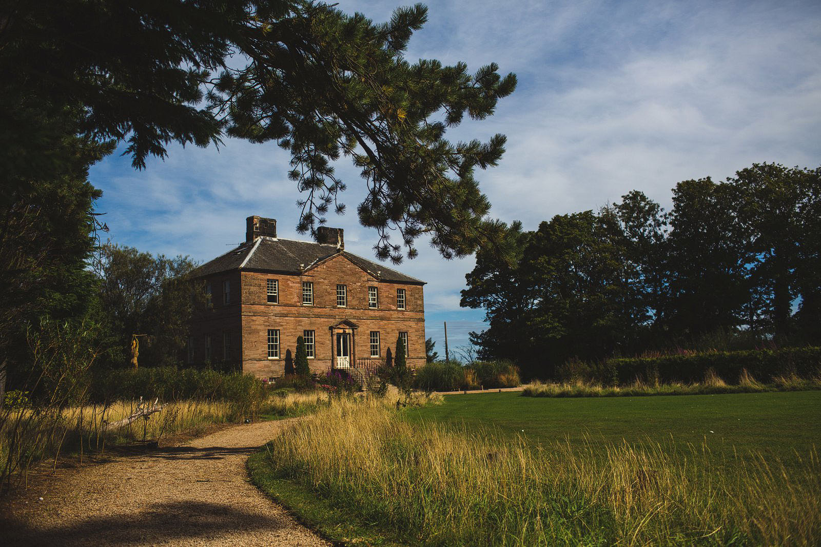 Newton Hall wedding in Northumberland